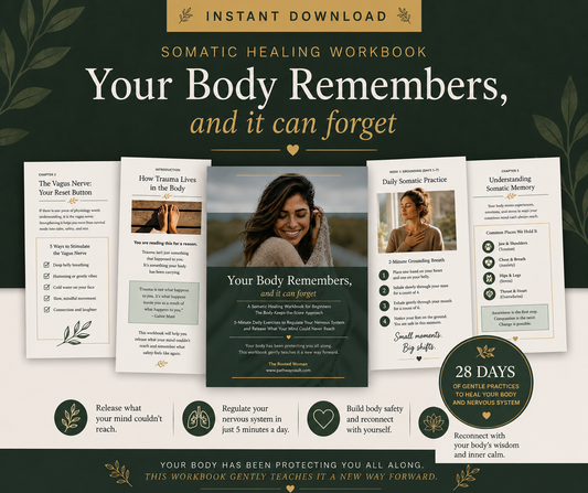 Your Body Remembers, and It Can Forget : Somatic Healing Workbook for Beginners